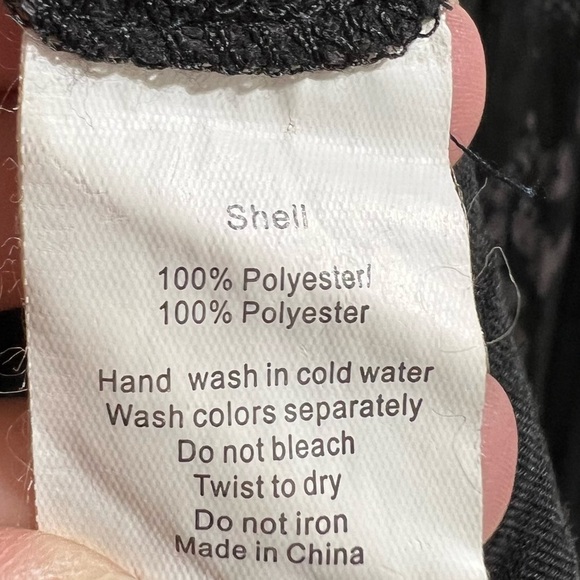 BELLISSIMA Faux Suede Leopard Print Zip Up Jacket, Size 10,-#327 - Picture 11 of 13